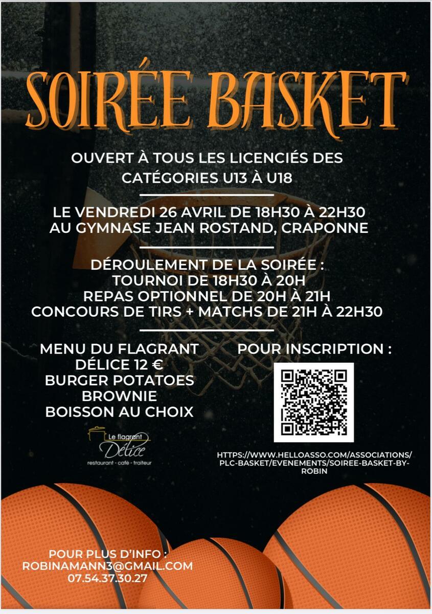 Soirée Basket By Robin