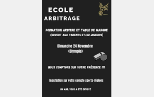 École d'arbitrage